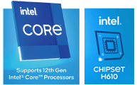 Intel Core 12. Generation og Intel B660 chipset logo