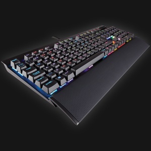 DEMO Corsair K70 LUX RGB MX Silent Mekanisk Keyboard