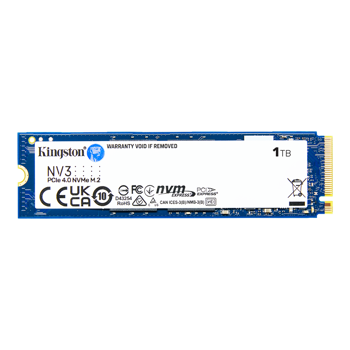 Kingston NV3 1TB NVMe PCIe 4.0 SSD