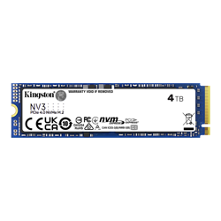 Kingston NV3 4TB NVMe PCIe 4.0 SSD