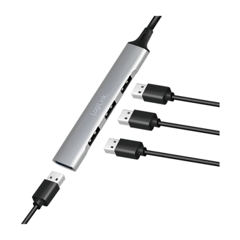LogiLink USB 3.0 Hub med 4 porte