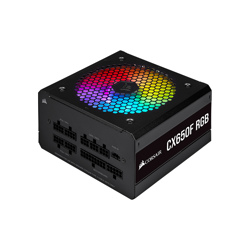 Corsair CX650F RGB 650W 80+ (Modulær) Black