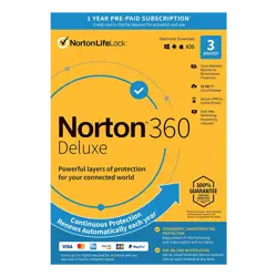 Norton 360 Deluxe - 3 enheder 1 år