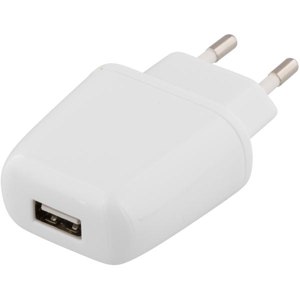 Deltaco USB 2,4A Oplader