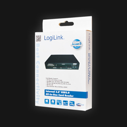 Kortlæser Intern 3.5'' USB 2.0