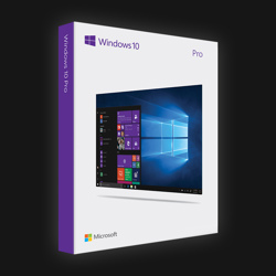 Microsoft Windows 10 Pro OEM 64-bit DK inkl. DVD