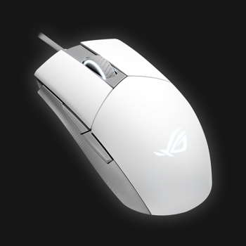 Asus ROG Strix Impact II Moonlight  White Gaming Mus