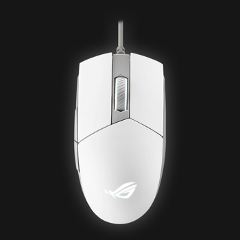 Asus ROG Strix Impact II Moonlight  White Gaming Mus
