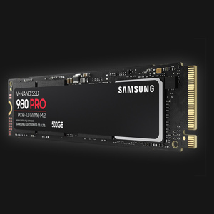 Samsung 980 PRO 500GB NVMe PCIe 4.0 SSD