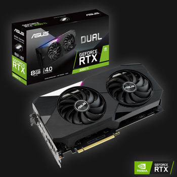 Asus GeForce® RTX 3060 Ti 8GB Dual