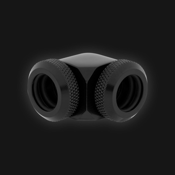 Corsair Hydro X Series XF Hardline 90° 12mm. OD Fitting
