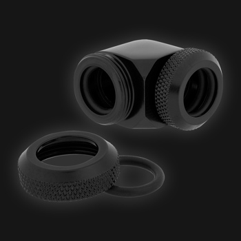 Corsair Hydro X Series XF Hardline 90° 12mm. OD Fitting
