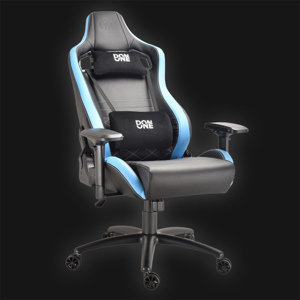 Don One Gambino gaming stol sort/blå