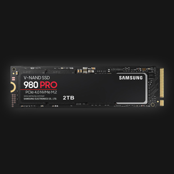 Samsung 980 PRO 2TB NVMe PCIe 4.0 SSD