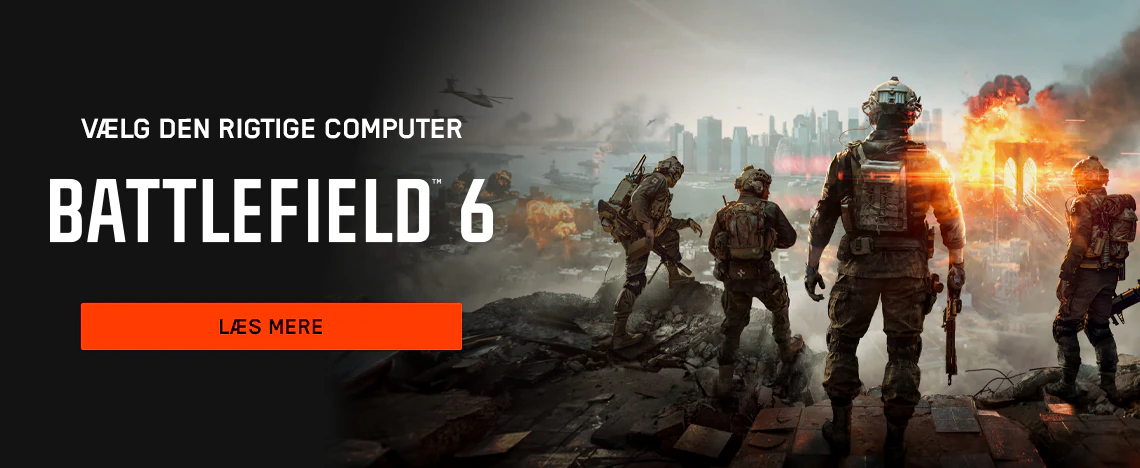 Vælg den rigtige gaming PC til Battlefield 6
