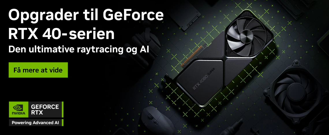 NVIDIA GeForce RTX 40-serie SUPER grafikkort