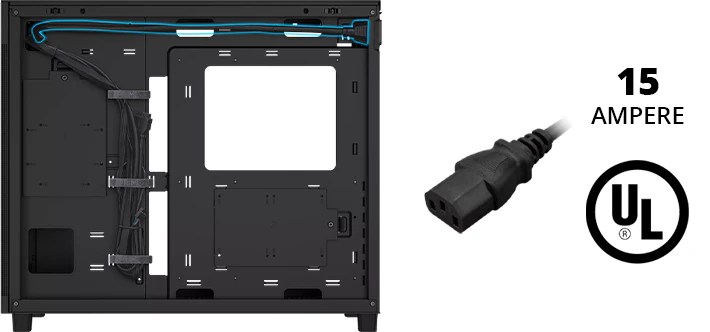 UL-certificeret strømkabel