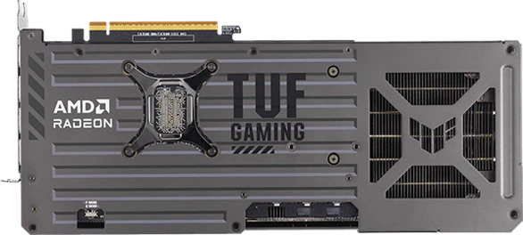 Bagplade på ASUS TUF Gaming Radeon™ RX 9070