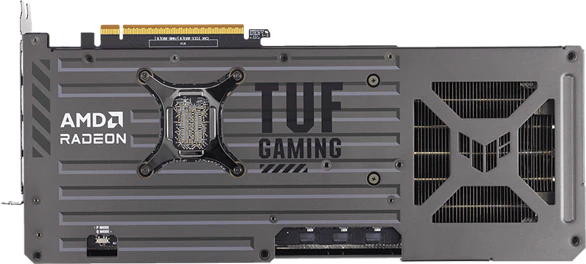 Bagplade på ASUS TUF Gaming Radeon™ RX 9070 XT