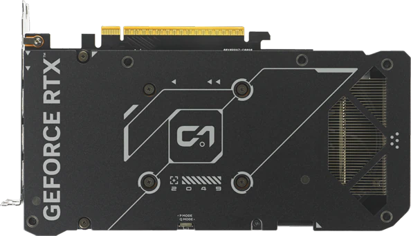 Bagplade på ASUS GeForce RTX 5060