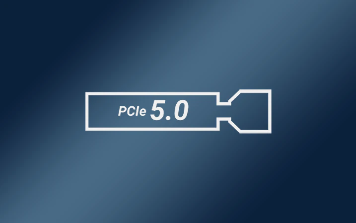 PCIe 5 slot logo