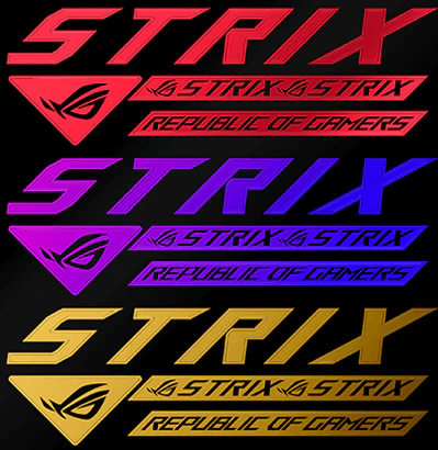 ROG Strix klistermærker