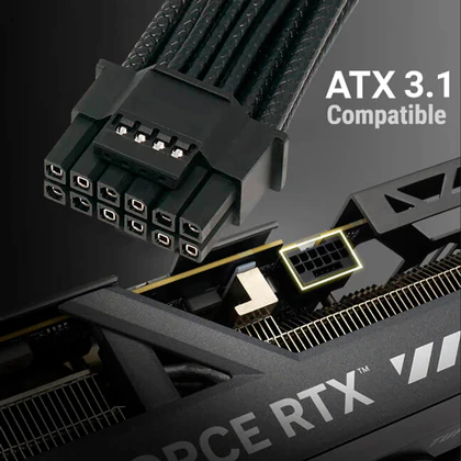 ASUS TUF Gaming 750W Gold EVO ATX 3.1 kabel
