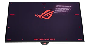 Semi-glossy QD-OLED panel