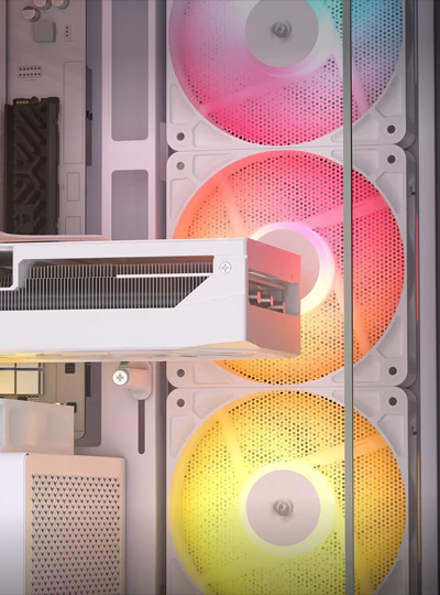 Plads til store grafikkort i Corsair 2800X RS-R ARGB