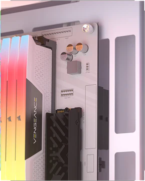 Corsair 2800X understøtter bundkort med stik på bagsiden