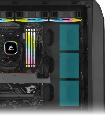 SSD plads i Corsair 480T