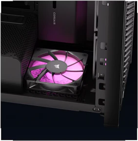 Ny blæserplads i bunden af kabinettet