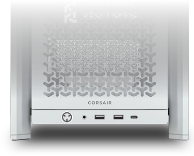 Frontpanel på Corair Frame 4000D kabinet