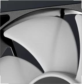 Blad på Corsair RS120 blæser