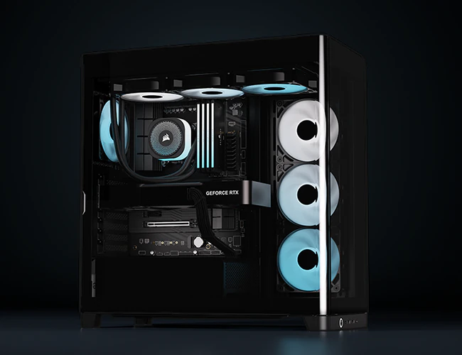 PC med Corsair vandkøler