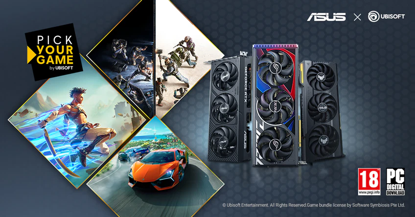 Asus - Pick Your Game kampagne