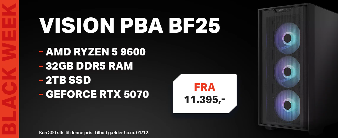 Vision PBA BF25 gaming computer