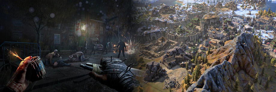 Grafik fra Dying Light: The Beast og Sid Meiers Civilization VII