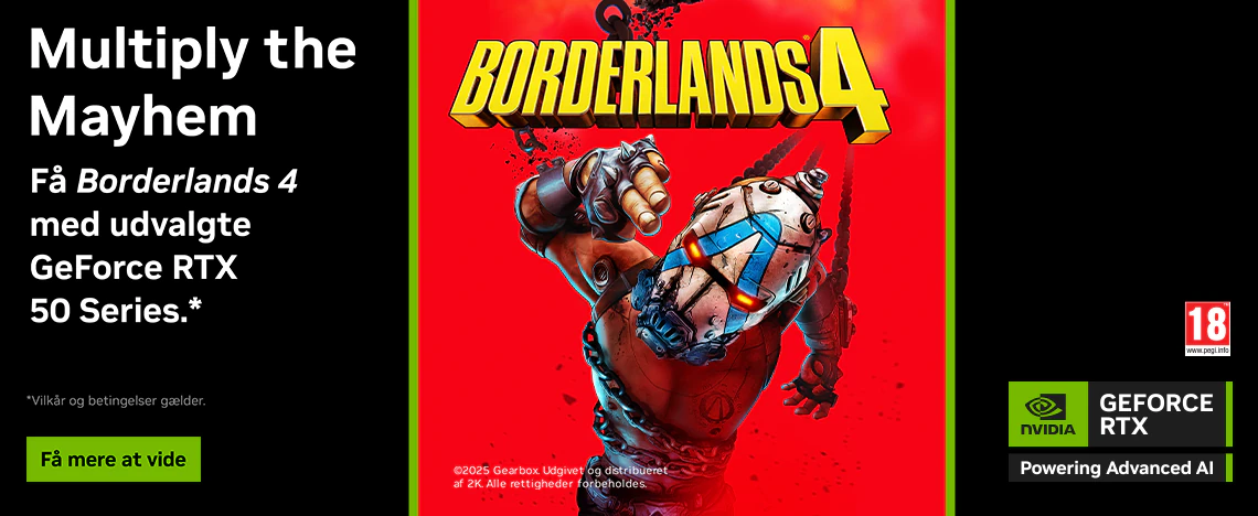 NVIDIA Borderlands 4 kampagne